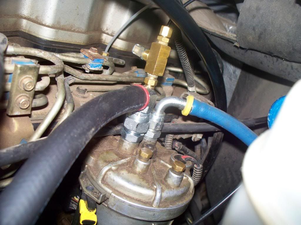 fuel pressure gauge install with a new fass 150 titanium? Page 2